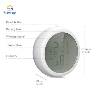 Termoregolatore di temperatura Termometro a infrarossi Sensore termometro digitale Smart Zigbee