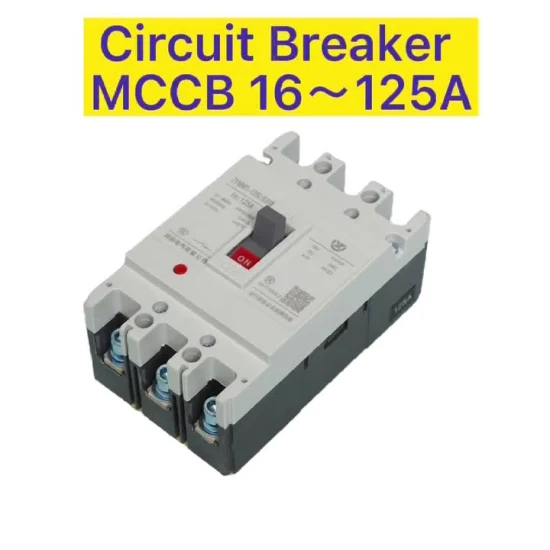 Interruttore automatico scatolato MCCB elettrico intelligente utilizzato nel settore Interruttore automatico a 3 poli da 40 AMP
